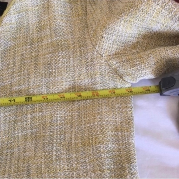 Zara Basic Yellow Open Front Coat Size M - Picture 7 of 7